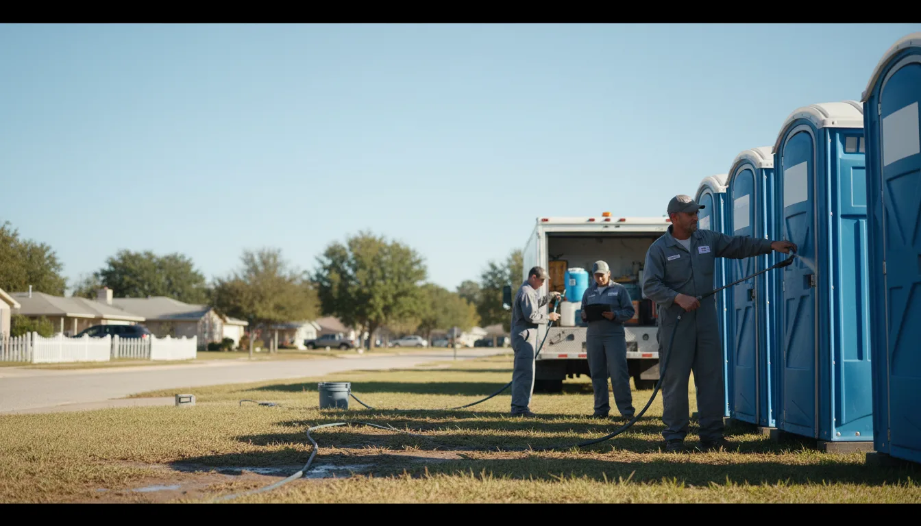 Long-Term Portable Toilet Rental in New Port Richey, FL near me